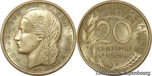 S9932 France 20 Centimes  Essai Dieudonné 1961 FDC -> Faire Offre 