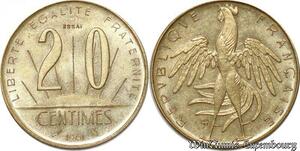 S9936 France 20 Centimes  Essai Rousseau 1961 FDC -> Faire Offre 