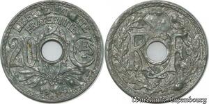 S9939 Fautée France  20 Centimes  Lindauer 1945 Gondolée -> Faire Offre 