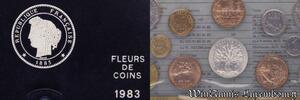 S9943 Rare France Coffret Fleur de Coins 1983 FDC FDC -> Faire Offre