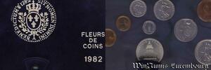 S9945 France Coffret Fleur de Coins 1982 FDC -> Faire Offre