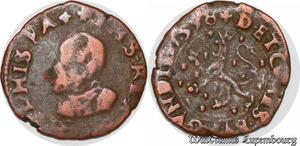 S6073 Pays-Bas Espagnols Franche Comté Denier 1578 Lion Dole ->Faire Offre