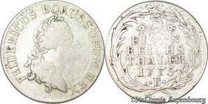 S6078 Germany 1/3 Taler 1775 B Brandenburg-Preußen Friedrich II. 1740-1786