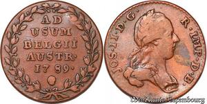 S6079 Brüssel Niederlande Pays-Bas 2 Liards Joseph II 1789 ->Faire Offre