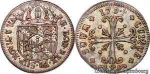 S6089 Suisse Cantons 1/2 Batzen 1794 Neuenburg ->Make offer