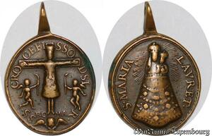 S6096 Rare Medaglia Vatican Papal States Werkstatt Hamerani S. Maria Lavret Roma