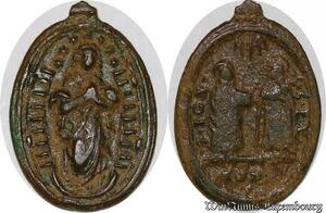 S6103 Rare Medal Papal States Vatican XVII XVIII ->Faire Offre