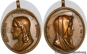 S6112 Vatican Medaille Medal Medaglia XVII XVIII Papal States Vatican Salvator Mundi