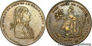 S6113 Vatican Medaglia 1796 opus FeI Napoléon I Général en chef superbe