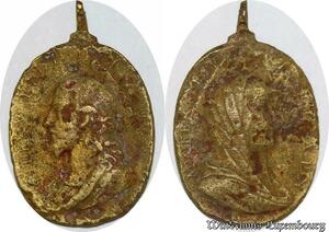 S6114 Vatican Medaille Medal Medaglia XVII XVIII Papal States Vatican Maria Christ