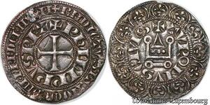 S6162 Rare Philippe IV gros tournois à l'O rond et au lis Argent ->F Offre