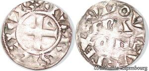 S6167 Louis VII 1137-1180 Denier 3ème type JD 146 Paris TTB ->Faire Offre