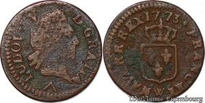 S6191 Louis XV Liard à la vieille tête 1773 W Lille ->Faire Offre