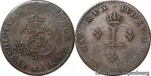 S6193 2 Sols des Colonies Louis XV A Paris ->Faire Offre