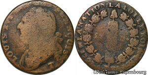 S6211 Constitution 12 Deniers Louis XVI 179- T Nantes ->Faire Offre