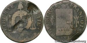 S6221 Convention Sol aux balances An II 1793 W Lille ->Faire Offre