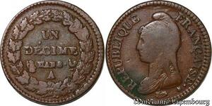 S6241 Un Décime Dupré an 8 A Paris ->Faire Offre