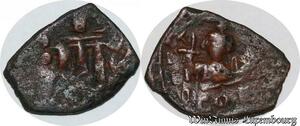 S6260 Byzantine Empire Demi Follis Half A identifier ->Faire Offre