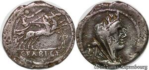 S6277 Roman Empire Denier denarius 104 a.C. FABIA-14. C. Fabius C. f. Hadrianus Argent
