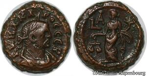 S6294 Roman Empire Egypte Carinus AE Tetradrachm Alexandria AK M A Kapinos Ceb, LA Tyche