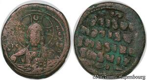 S6299 Basile II Constantin VIII ou XIe s follis classe A1 Constantinople