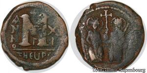 S6301 Justinus II 565 - 578 n. Chr decanummium. Antiochia Theoupolis