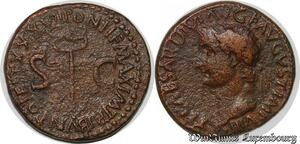 S6343 Roman Empire Tiberius A.D. 14-37 Æ as Rome mint Struck A.D. 35-36 ->Make offer