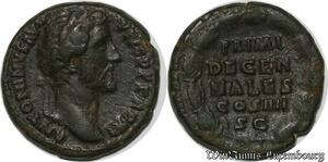 S6346 Roman Empire Antonin le Pieux 138-161 AE as 147-148 Rome AVG PIVS PP TR P XI B