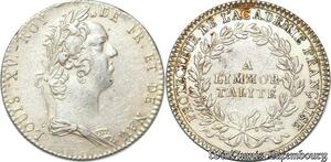 S6418 Jeton Louis XV Protecteur Académie Françoise A Immortalité VivI SUP