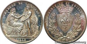 S6454 Jeton Chambre CommerceLille Ordonnance 31 Juillet 1714 Boel Argent SPL