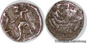 S6580 Macedonia Alexandre III le grand Hemiobol Heracles Silver ->make offer