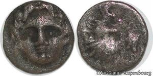 S6585 Asie Mineur Pisidia Selge 3/4 Obole Tête de Gorgone Argent ->Faire Offre