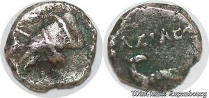 S6590 Syrie 3/4 Obole Antiochos I 69-31 Arménienne Bouctin Argent