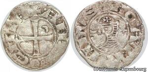 S6595 Crusaders Antioch Denier Bohémond III 1149-1163 Silver