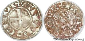 S6604 Crusaders Antioch Denier Bohémond III 1149-1163 Silver