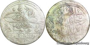 S6622 Turkey Kurus Mahmud I 1143 /29 Silver Constantinople SUP ++++