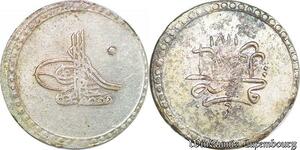 S6638 Turkey Mustafa III 1171 /4 Istambul Silver AU ! MS !