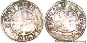 S6696 Rare Provence Robert d'Anjou Patac Argent Silver ->Faire Offre