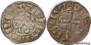 S6755 Bretagne Petit Denier anonymes Constance Arthur et Guy de Thouars Nantes